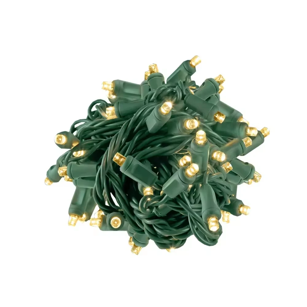 Warm white 5mm LED string light bundle
